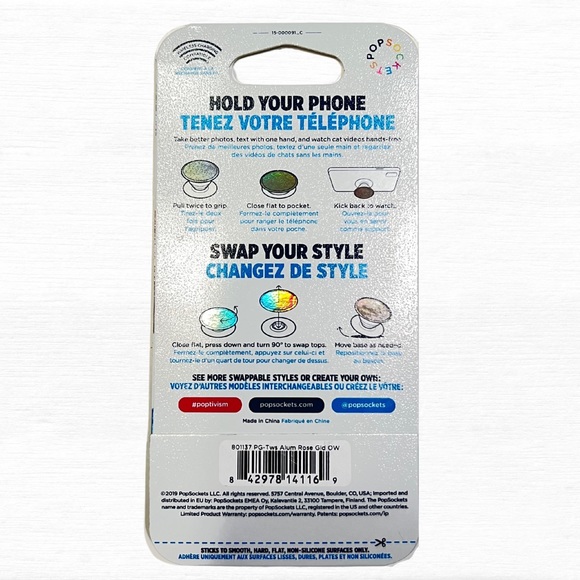 🌟 Premium Swappable PopSocket for Effortless Style 📱 - Picture 2 of 2